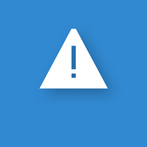 Risiokmanagement Achtung Icon Risikomanagement