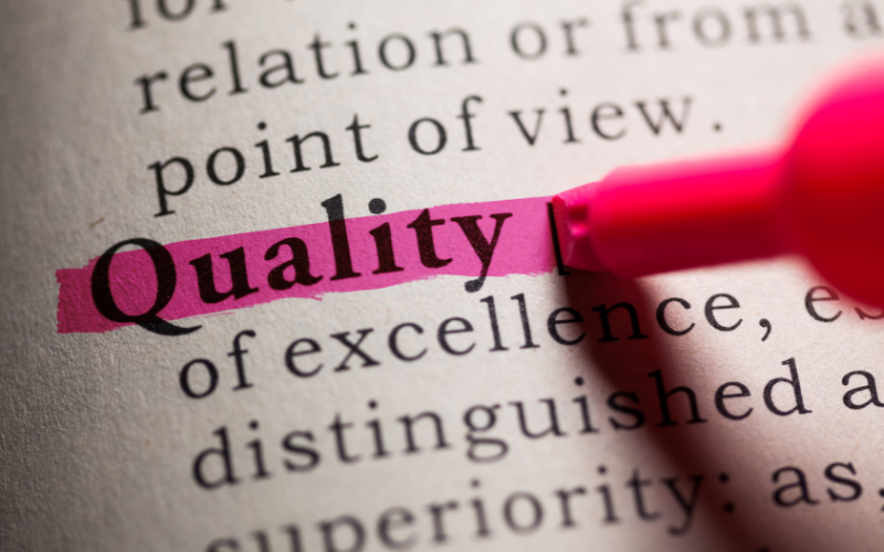 Was bedeutet Qualitätsmanagement - Qualität